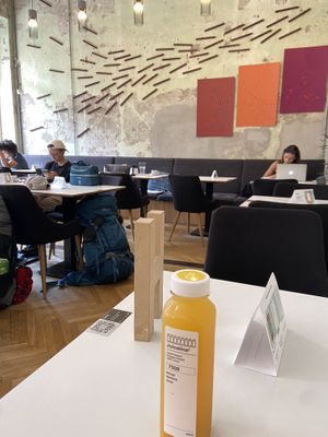   at Flow Specialty Coffee Bar & Bistro in Budapest