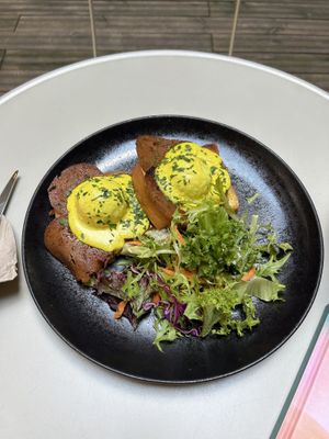   at Flow Specialty Coffee Bar & Bistro in Budapest