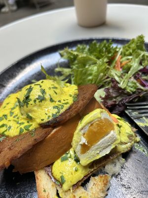   at Flow Specialty Coffee Bar & Bistro in Budapest