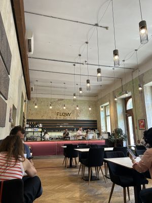   at Flow Specialty Coffee Bar & Bistro in Budapest