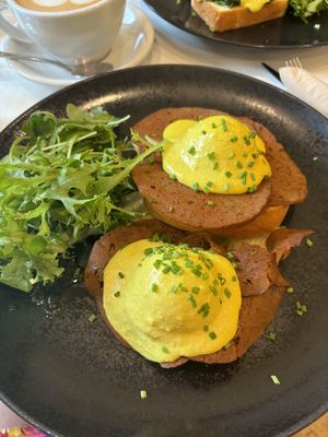 Eggs Benedict   at Flow Specialty Coffee Bar & Bistro in Budapest