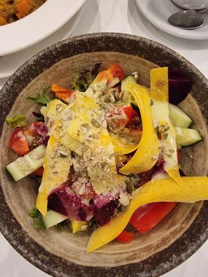 Quinoa bowl at Flow Specialty Coffee Bar & Bistro in Budapest