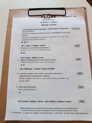  at Flow Specialty Coffee Bar & Bistro in Budapest