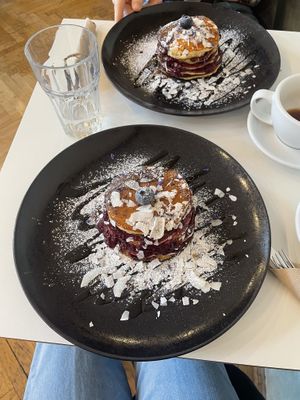 Pancakes  at Flow Specialty Coffee Bar & Bistro in Budapest