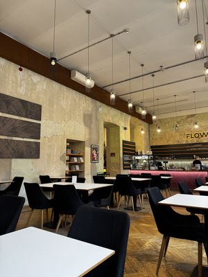   at Flow Specialty Coffee Bar & Bistro in Budapest