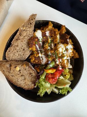 Scrambled Tofu  at Flow Specialty Coffee Bar & Bistro in Budapest