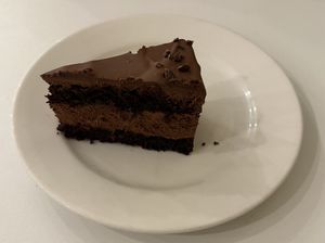 Chocolate cake  at Flow Specialty Coffee Bar & Bistro in Budapest