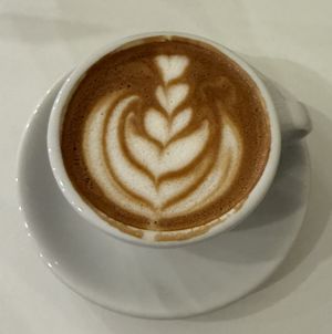 Great coffee  at Flow Specialty Coffee Bar & Bistro in Budapest