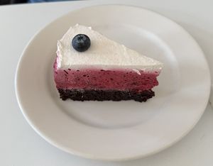 Blackberry chocolate cake, banger  at Flow Specialty Coffee Bar & Bistro in Budapest