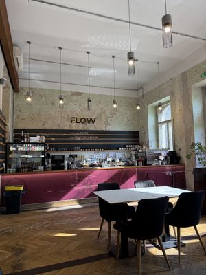   at Flow Specialty Coffee Bar & Bistro in Budapest