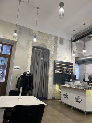 Interior  at Flow Specialty Coffee Bar & Bistro in Budapest