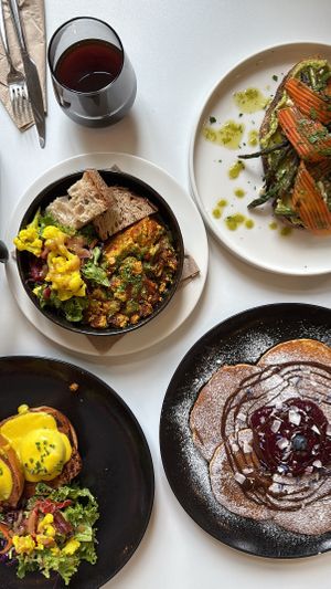   at Flow Specialty Coffee Bar & Bistro in Budapest