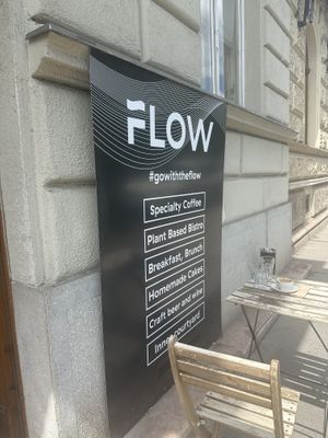   at Flow Specialty Coffee Bar & Bistro in Budapest
