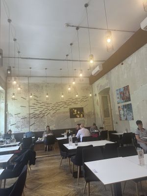   at Flow Specialty Coffee Bar & Bistro in Budapest