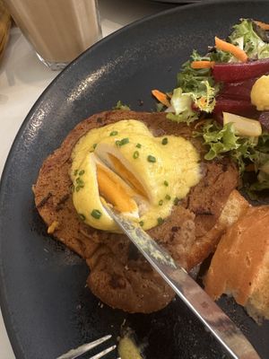 Vegan eggs!   at Flow Specialty Coffee Bar & Bistro in Budapest