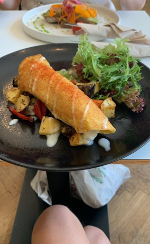   at Flow Specialty Coffee Bar & Bistro in Budapest