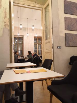 It has two rooms at Flow Specialty Coffee Bar & Bistro in Budapest