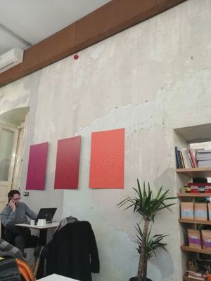 Walls at Flow Specialty Coffee Bar & Bistro in Budapest