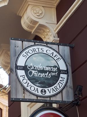Logo at Sailorman and Friends in Povoa De Varzim