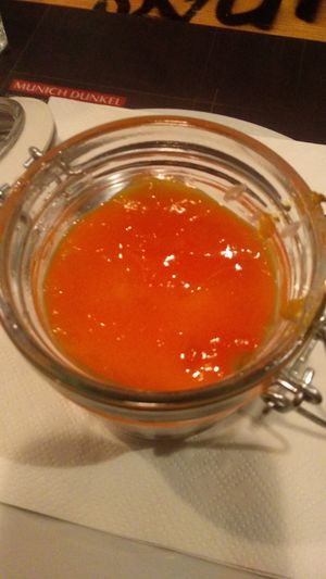 Quero quero con doce de abóbora at Sailorman and Friends in Povoa De Varzim