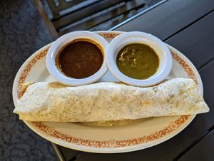 Bomb burrito. at One Grub Community in El Paso