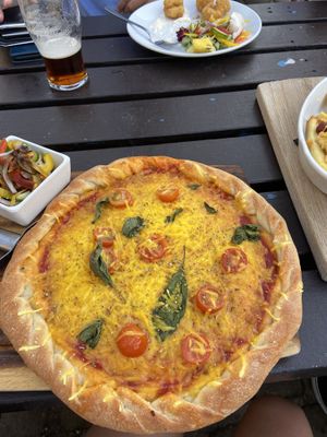 vegan margarita pizza  at The Water Witch in Lancaster