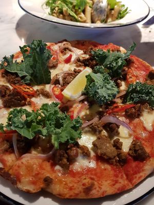 Classic Impossible Curry Pizza at PizzaExpress - Tampines in East Singapore
