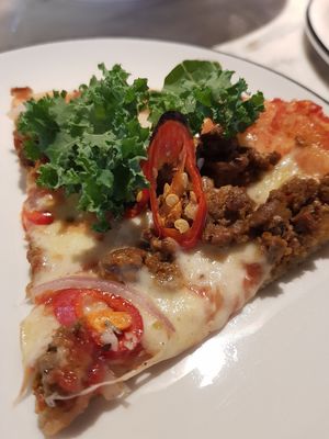 Classic Impossible Curry Pizza at PizzaExpress - Tampines in East Singapore