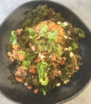 Sweet chick salad at eeetwell in Valletta