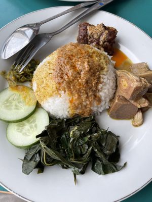   at Padang Vegan Damai in Yogyakarta