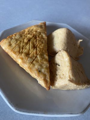 Tahu and Tempeh  at Padang Vegan Damai in Yogyakarta