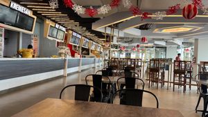 food court at Padang Vegan Damai in Yogyakarta