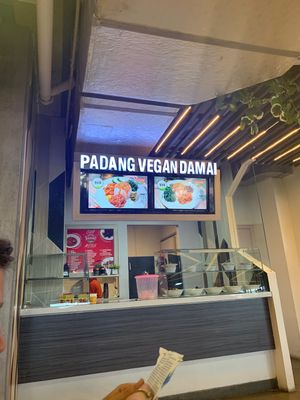 Stall  at Padang Vegan Damai in Yogyakarta