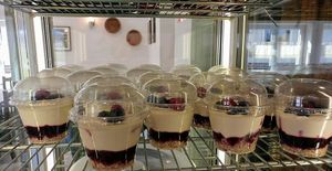 Vegan mousse at Pizzerija Na Vasi in Recica Ob Savinji