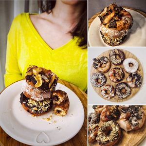 Można zamówić przepyszne domowej roboty pączki w zdrowszej wersji at WegeDonut in Warsaw