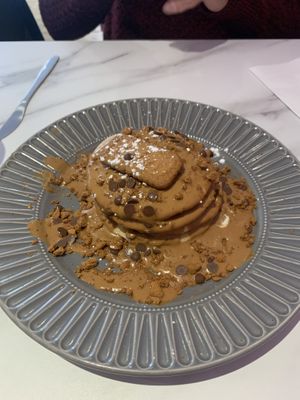 Biscoff pancakes   at Kcal Kitchen in Glasgow