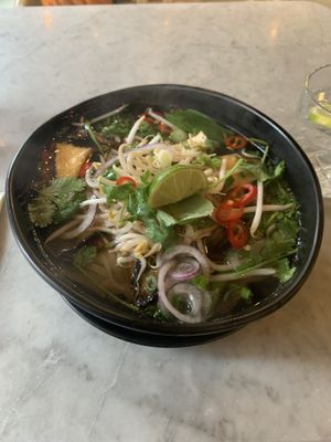 Pho chay (vegan & gf)  at Viet Shack in Manchester