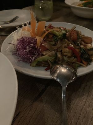 Pad kee mao!  at Chatayee Thai in Philadelphia