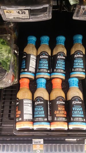 Vegan fermented dressings at Sprouts Farmers Market in Naples