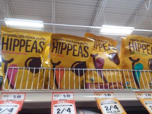 vegan Hippeas chickpea puffs in many flavors at Sprouts Farmers Market in Naples