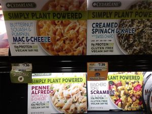 Easy meals located in a refrigerated row near juice bar at Sprouts Farmers Market in Naples
