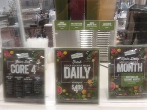 Juice bar at Sprouts Farmers Market in Naples