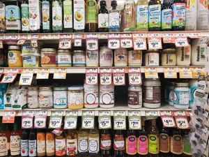 Huge section for just fat and oil at Sprouts Farmers Market in Naples
