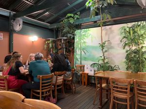 Courtyard at Tian Ci Vegan in Darlington