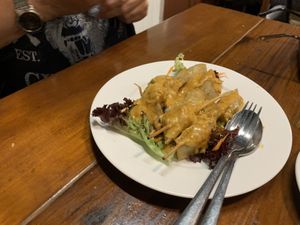 Satay at Tian Ci Vegan in Darlington