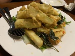 Eggplant  at Tian Ci Vegan in Darlington