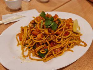 Mee goreng at Tian Ci Vegan in Darlington