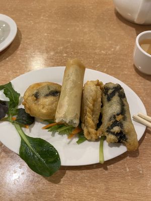 Chef’s choice I think was the name of this mixed starter  at Tian Ci Vegan in Darlington