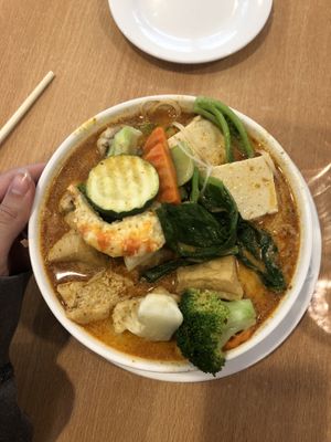 lunch special laksa   at Tian Ci Vegan in Darlington