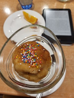 fried ice cream, delicious :) at Tian Ci Vegan in Darlington